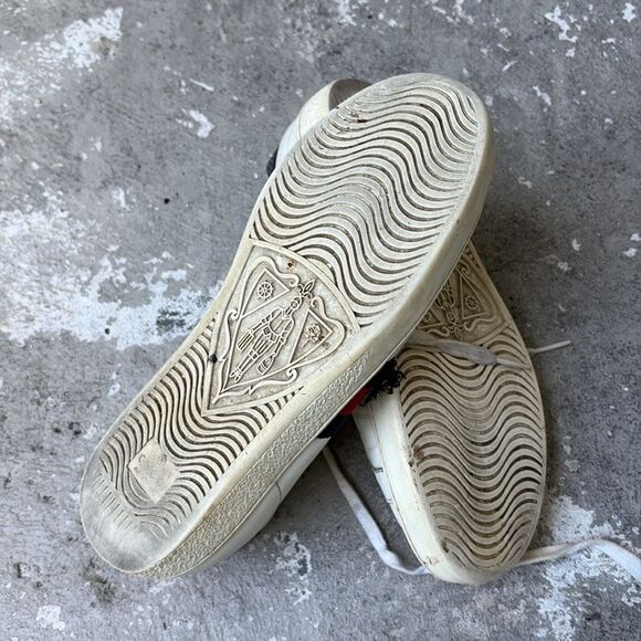 Gucci, distressed ace sneakers - Picture 10 of 11